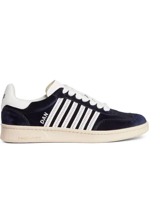 Dsquared2 Low-top Boxer sneakers i velour