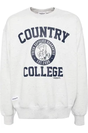 Chocoolate Langærmet sweatshirt med grafisk tryk