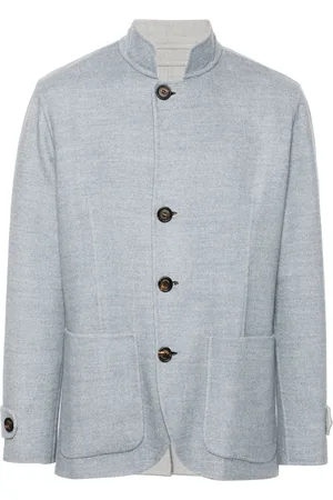 ELEVENTY Sildebensmønstret blazer