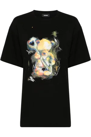 We11 Done T-shirt med bamsetryk