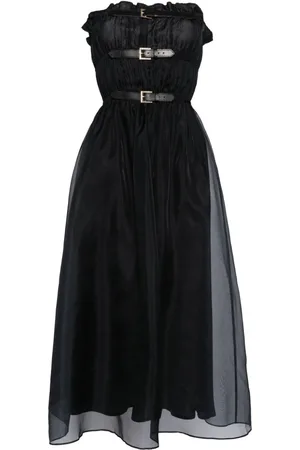 Cynthia Rowley Buckle Up silkekjole