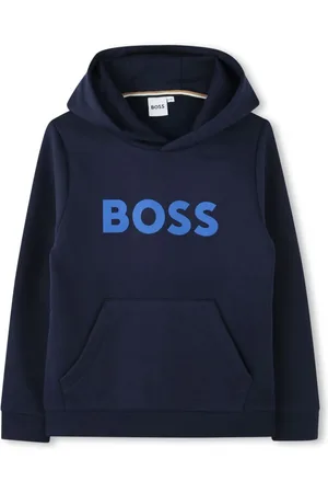 HUGO BOSS Hættetrøje med logotryk