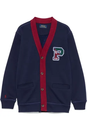 Ralph Lauren Cardigan med logomærke