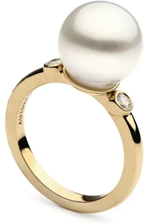Autore Allegra ring i 9 karat guld med sydhavsperle