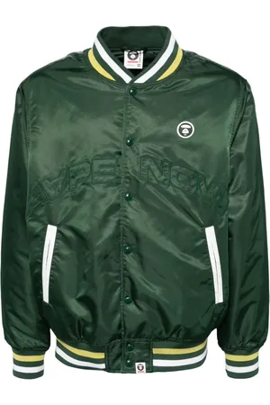 A Bathing Ape Bomberjakke med logomærke