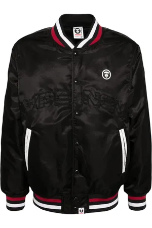 A Bathing Ape Bomberjakke med logomærke