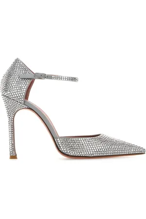 Amina Muaddi Pumps med krystaludsmykning