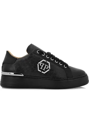 Philipp Plein Low-top sneakers med monogram