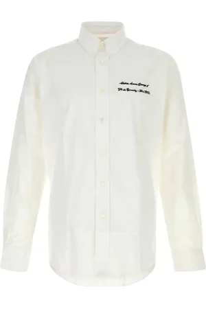 Givenchy Skjorte i poplin med broderet logo