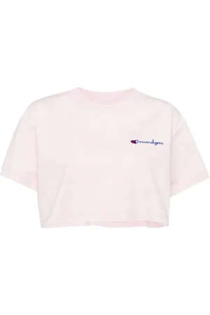 Ground Zero Cropped T-shirt med broderet logo