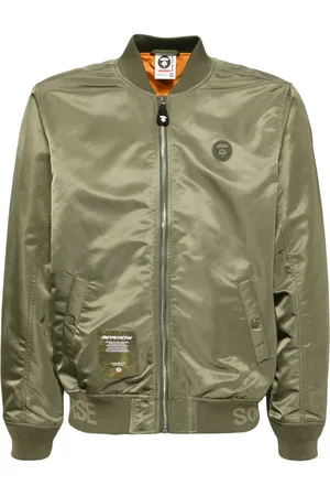 A Bathing Ape Bomberjakke med logomærke
