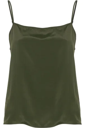 Fabiana Filippi Slip-top i crepe de chine