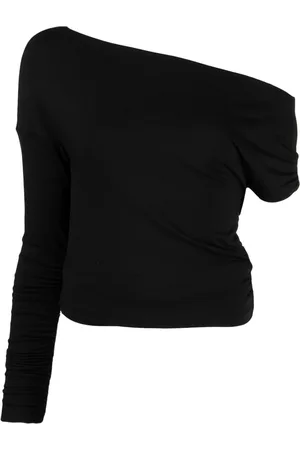 BLUMARINE Rynket asymmetrisk top
