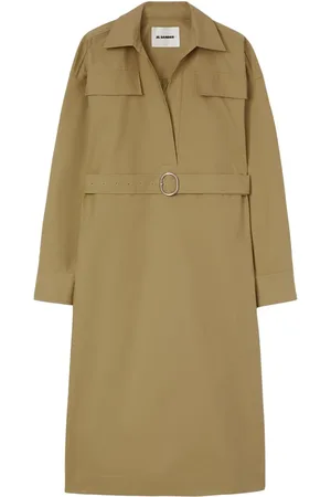 Jil Sander Kjole med klassisk krave