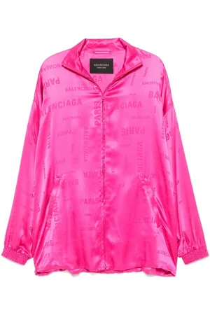 Balenciaga Skjorte med jacquard-logo