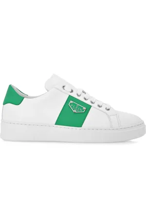 Philipp Plein Sneakers med snøre og logoplade