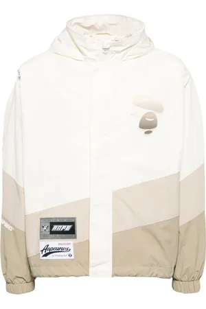 A Bathing Ape Langærmet jakke med logomærke