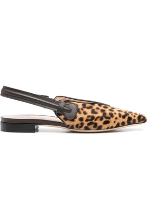 RODO Ballerinaer med leopardtryk