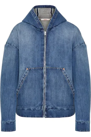 VALENTINO GARAVANI Denimjakke med hætte