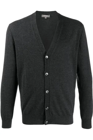 N.PEAL Finstrikket Gents-cardigan
