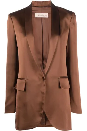 BLANCA Guarana blazer med satin-finish