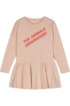 The Animals Observatory Walrus kjole med logotryk
