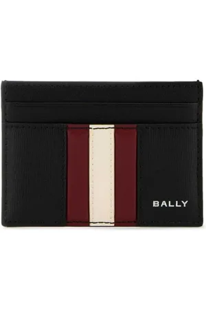 Bally Kortholder i læder med logotryk