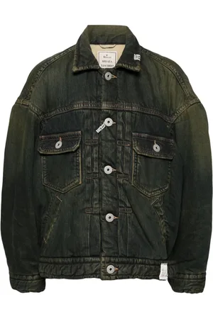 Maison Mihara Yasuhiro Dynejakke i denim