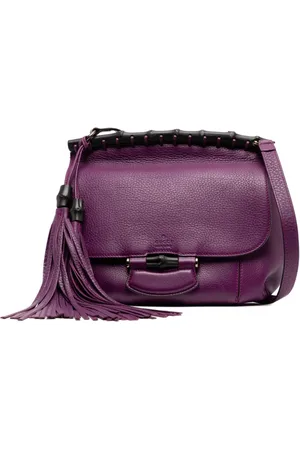 Gucci Crossbody-taske i læder