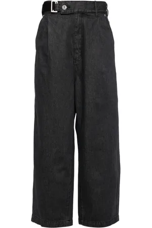 FIVE CM Jeans med lige ben og logomærke