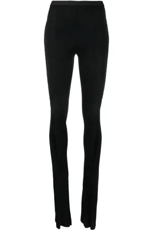 Rick Owens Leggings med perforeret detalje