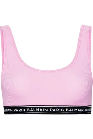 Balmain Sports-bh med logobånd