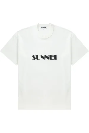 SUNNEI T-shirt med logotryk