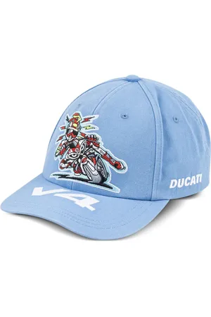 Supreme X Ducati "Blue" kasket med seks paneler