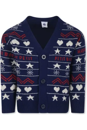 Petit Bateau Jacquard-cardigan