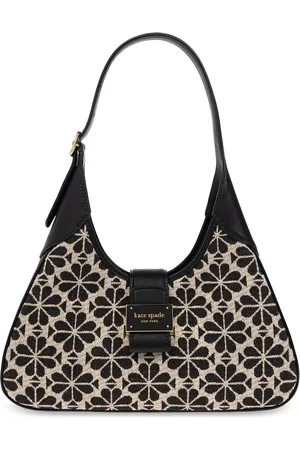 Kate Spade Lille Nouveau skuldertaske i blomstret jacquard