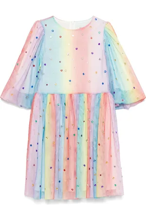 Stella McCartney Kjole med regnbuefarvet effekt