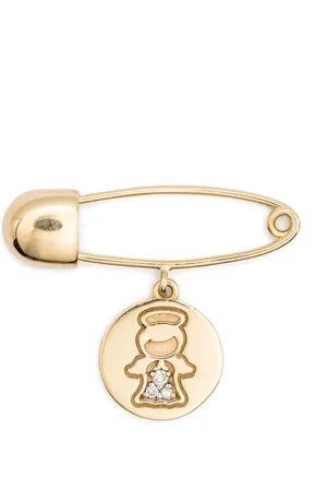 Brumani Guardian Angel broche i 18 karat gulguld med diamant
