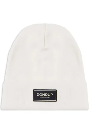 Dondup Strikket hue med logomærke