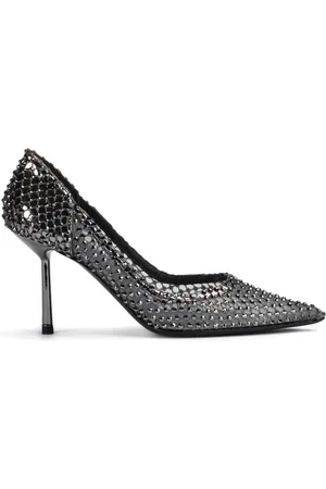 LE SILLA Gilda 80mm pumps med krystaludsmykning
