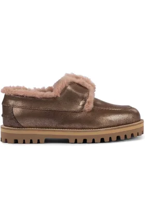 LE SILLA Yacht sneakers med lammeskindskant
