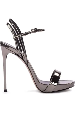 LE SILLA Gwen 132mm sandaler med metallisk effekt