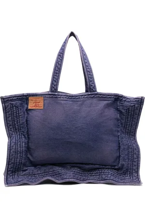 Y / PROJECT Stor tote i forvasket denim