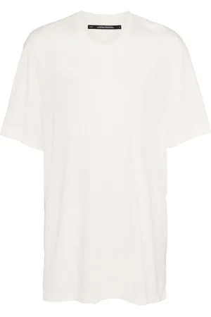 JULIUS T-shirt i jersey med rund hals