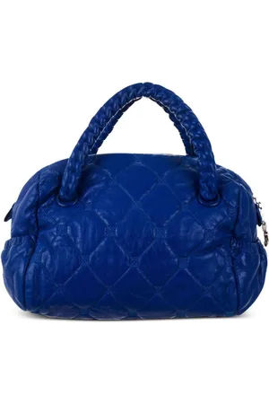 CHANEL Lille diamant-quiltet håndtaske med fra 2008