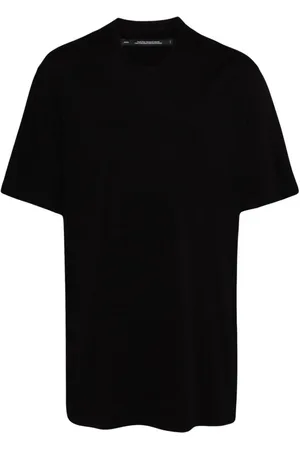 JULIUS T-shirt i jersey med rund hals