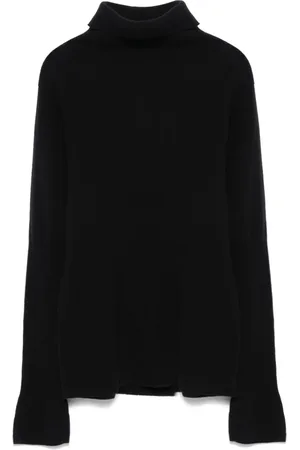 Low Classic Sweater med rullekrave