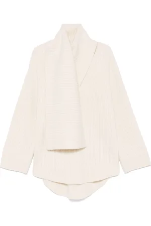 Totême Sweater med tørklædedetalje