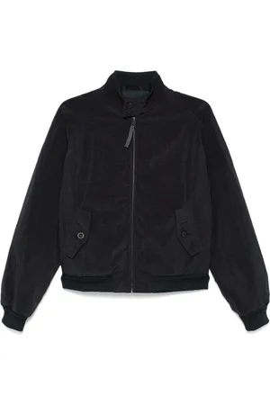 Maison Margiela Bomberjakke i lærred med logo