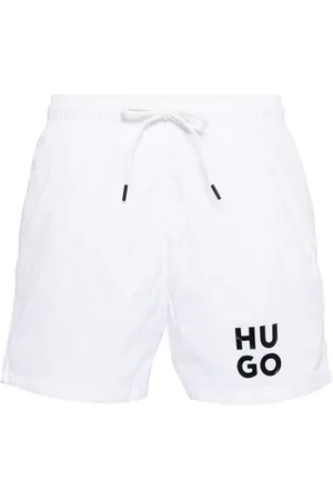 HUGO BOSS Paol badeshorts med firkantet logo